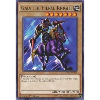 Image for Gaia The Fierce Knight (MIL1-EN025) (MIL1) - YuGiOh