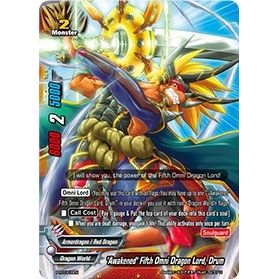Image for "Awakened" Fifth Omni Dragon Lord, Drum (PR/0118EN) (PR) - Future Card BuddyFight