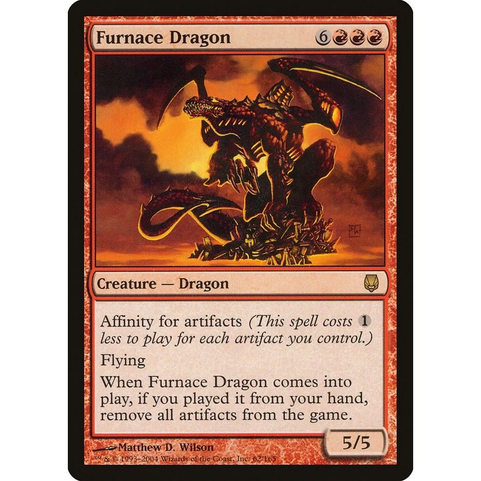 Image for Furnace Dragon (62) (DST) - Magic: The Gathering