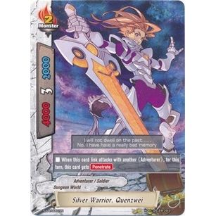 Image for Silver Warrior, Quenzwei (TD04/0001EN) (TD04) - Future Card BuddyFight
