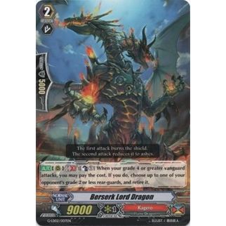 Image for Berserk Lord Dragon (G-LD02/007EN) (G-LD02) - Cardfight Vanguard