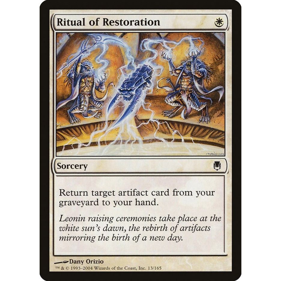 Image for Ritual of Restoration (13) (DST) - Magic: The Gathering