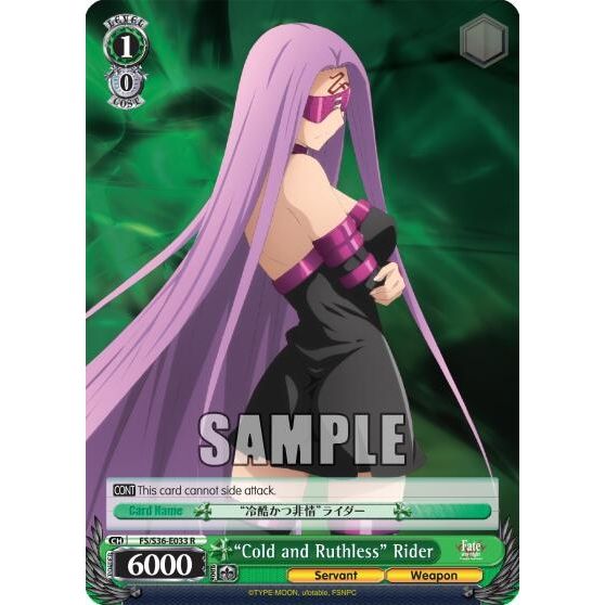 Image for "Cold and Ruthless" Rider (FS/S36-E033 R) (FS/S36) - Weiss Schwarz