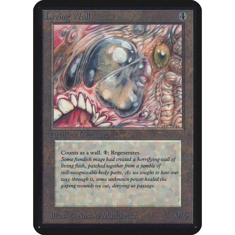 Image for Living Wall (LEA) - Magic: The Gathering