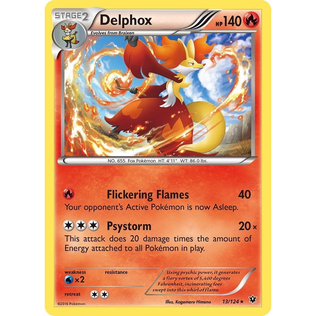 Image for Delphox (13/124) (FCO) - Pokemon