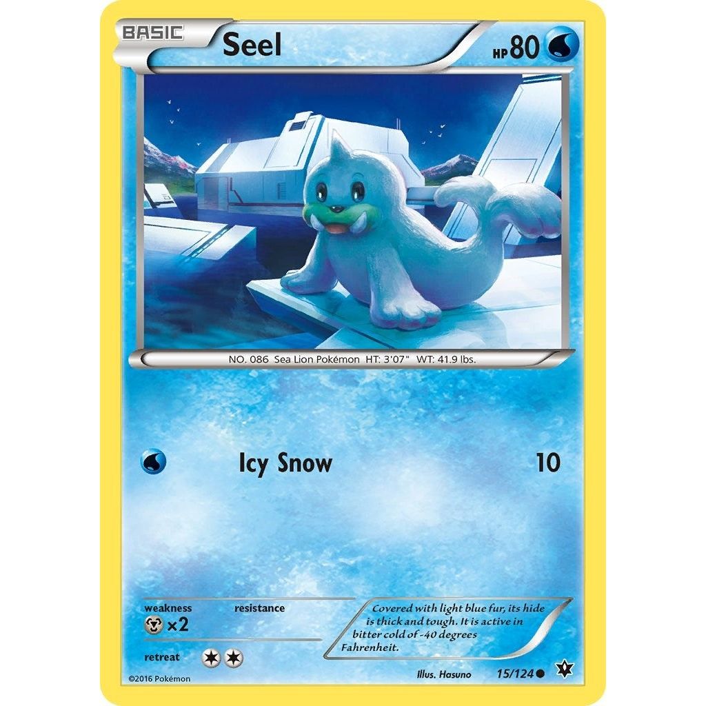Image for Seel (15/124) (FCO) - Pokemon