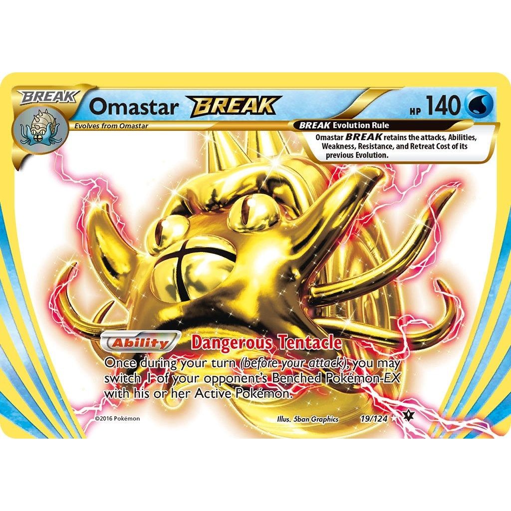 Image for Omastar BREAK (19/124) (FCO) - Pokemon