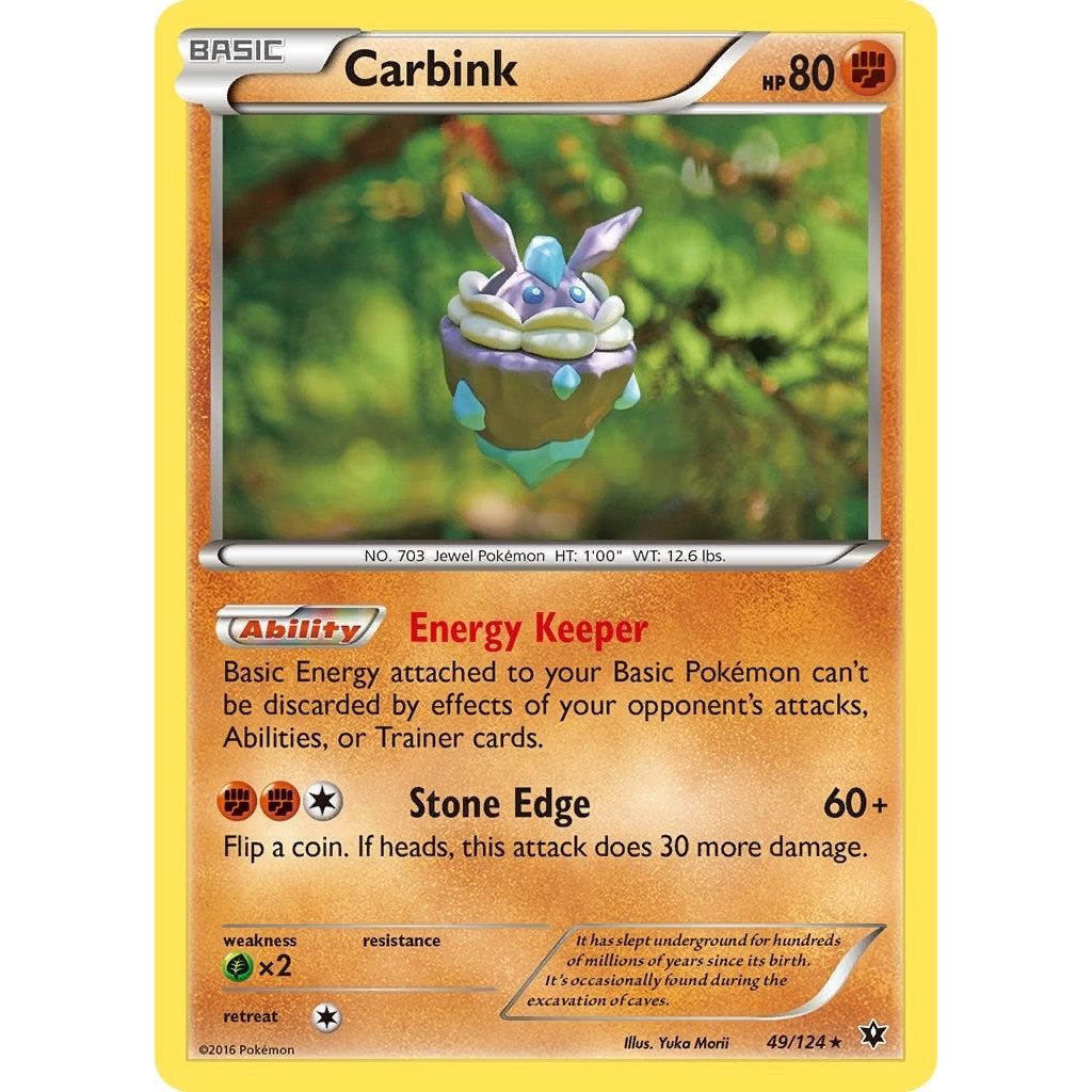 Image for Carbink (49) (49/124) (FCO) - Pokemon