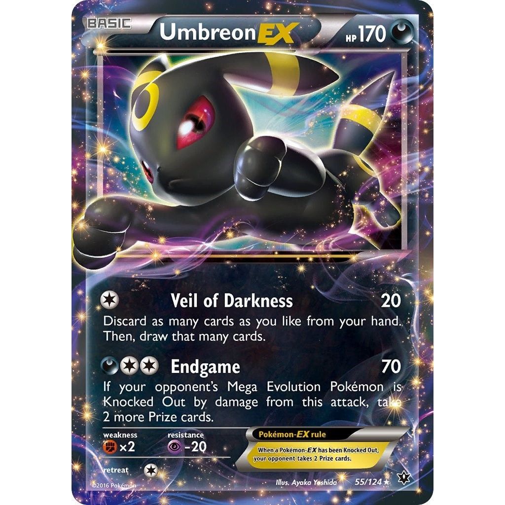 Image for Umbreon EX (55/124) (FCO) - Pokemon