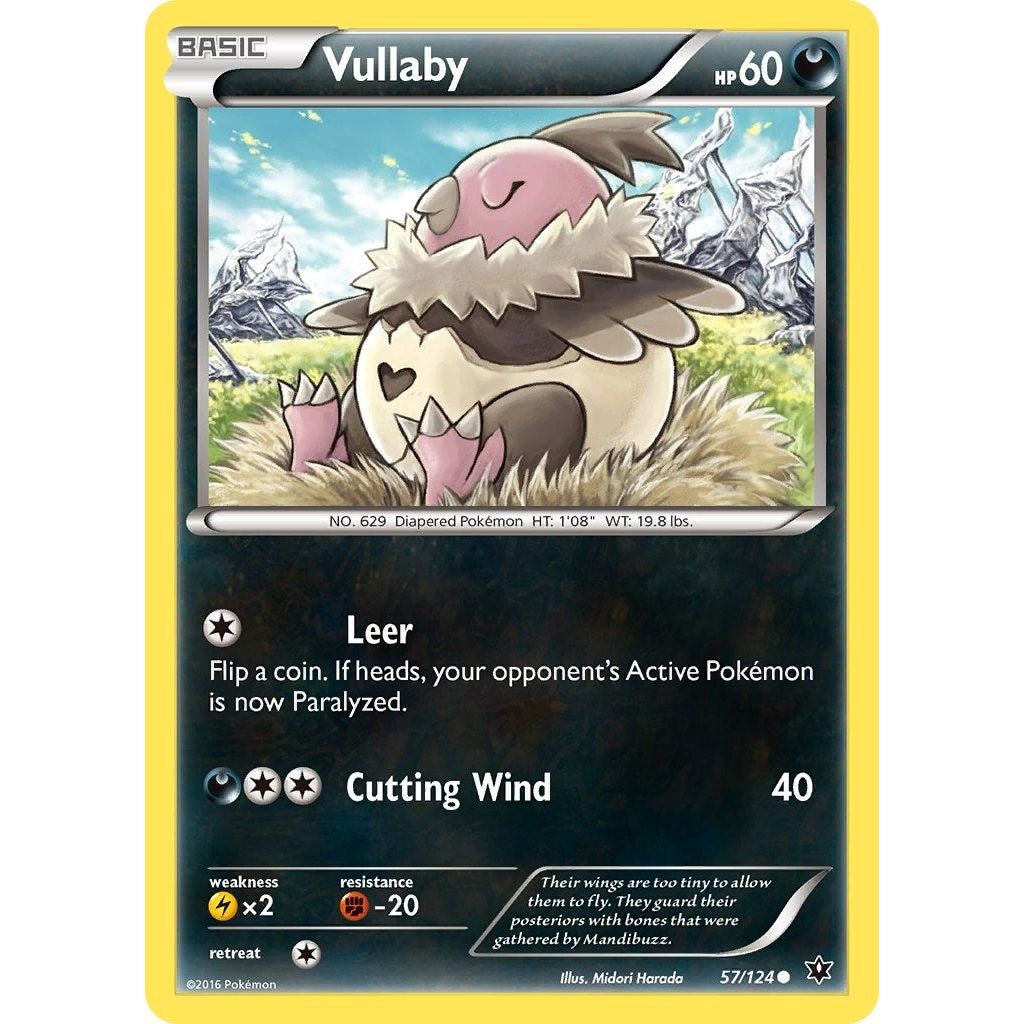 Image for Vullaby (57/124) (FCO) - Pokemon