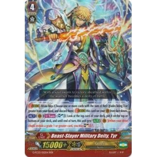 Image for Beast-Slayer Military Deity, Tyr (G-FC03/012EN) (G-FC03) - Cardfight Vanguard