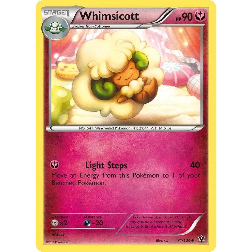 Image for Whimsicott (71/124) (FCO) - Pokemon