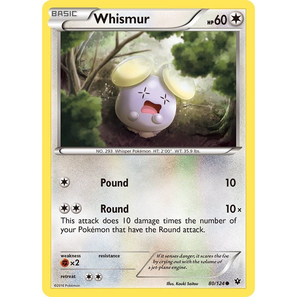 Image for Whismur (80/124) (FCO) - Pokemon