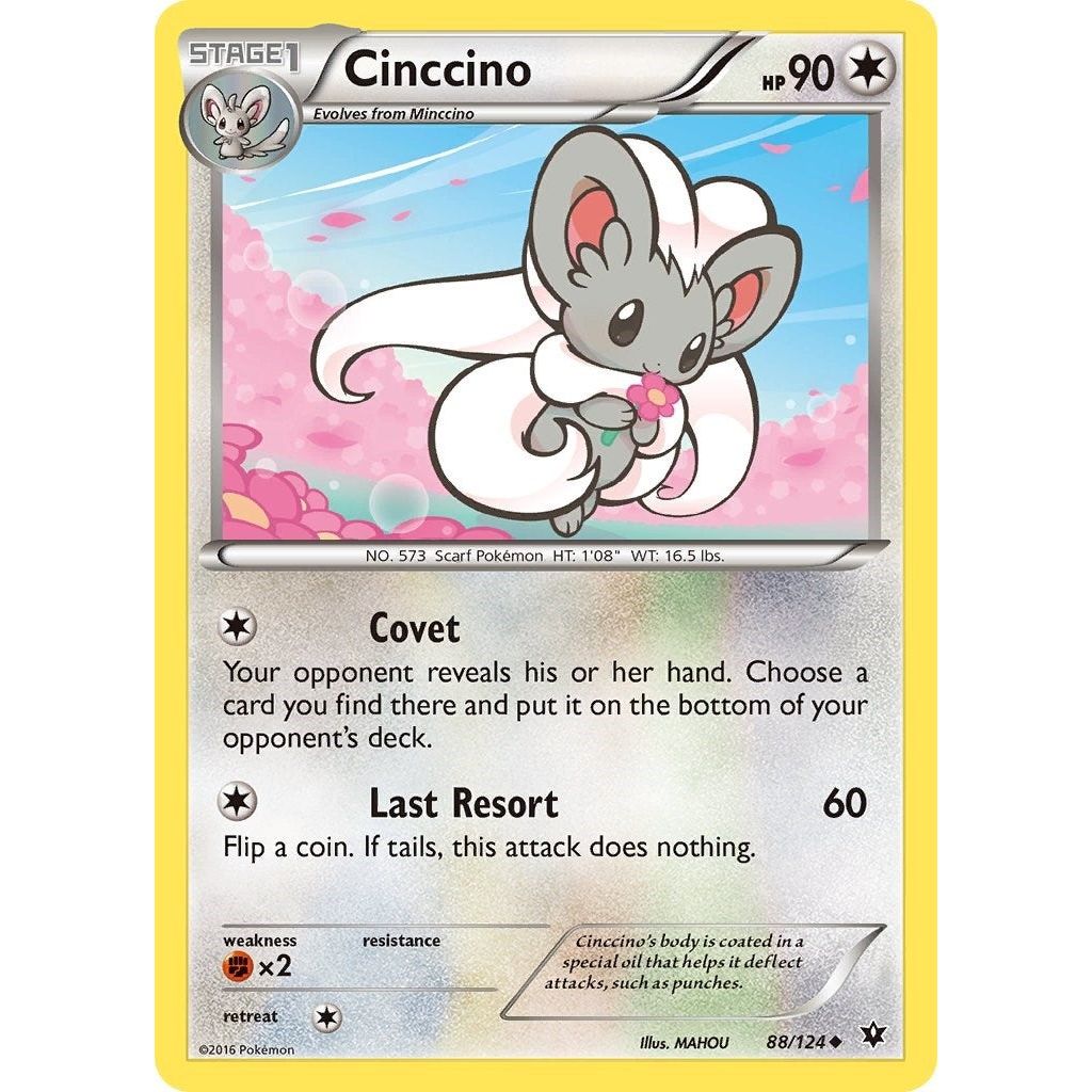 Image for Cinccino (88) (88/124) (FCO) - Pokemon