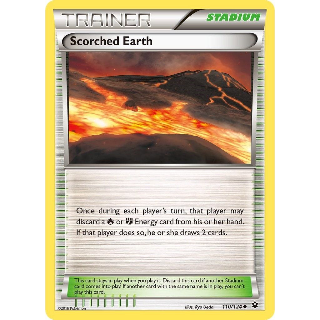 Image for Scorched Earth (110/124) (FCO) - Pokemon