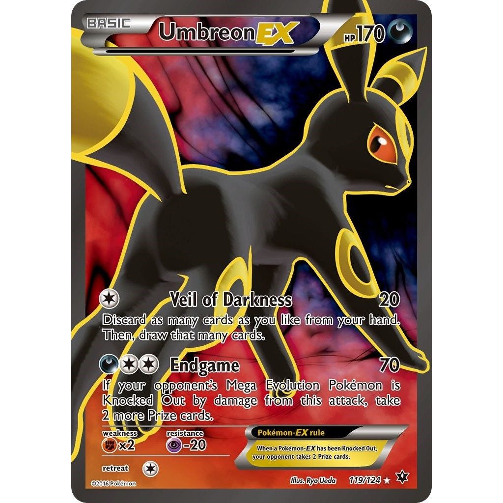 Image for Umbreon EX (Full Art) (119/124) (FCO) - Pokemon
