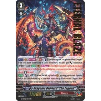 Image for Dragonic Overlord "The Legend" (Hot Stamped) (G-LD02/004EN) (G-LD02) - Cardfight Vanguard