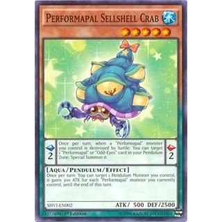 Image for Performapal Sellshell Crab (SHVI-EN002) (SHVI) - YuGiOh