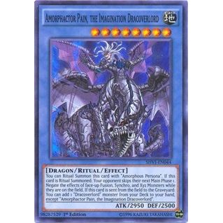 Image for Amorphactor Pain, the Imagination Dracoverlord (SHVI-EN044) (SHVI) - YuGiOh