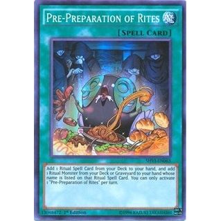 Image for Pre-Preparation of Rites (SHVI-EN065) (SHVI) - YuGiOh