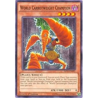 Image for World Carrotweight Champion (SHVI-EN091) (SHVI) - YuGiOh