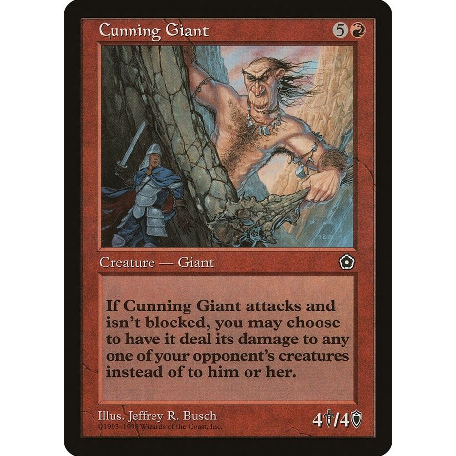 Image for Cunning Giant (P02) - Magic: The Gathering