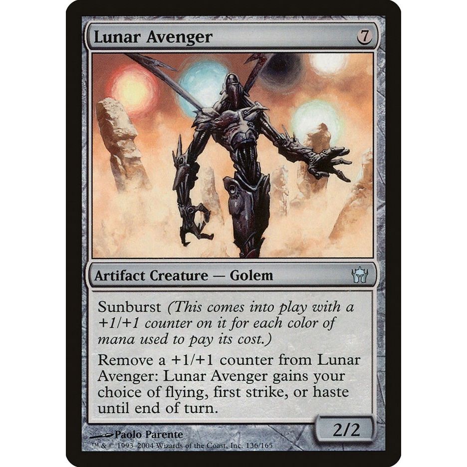 Image for Lunar Avenger (136) (5DN) - Magic: The Gathering