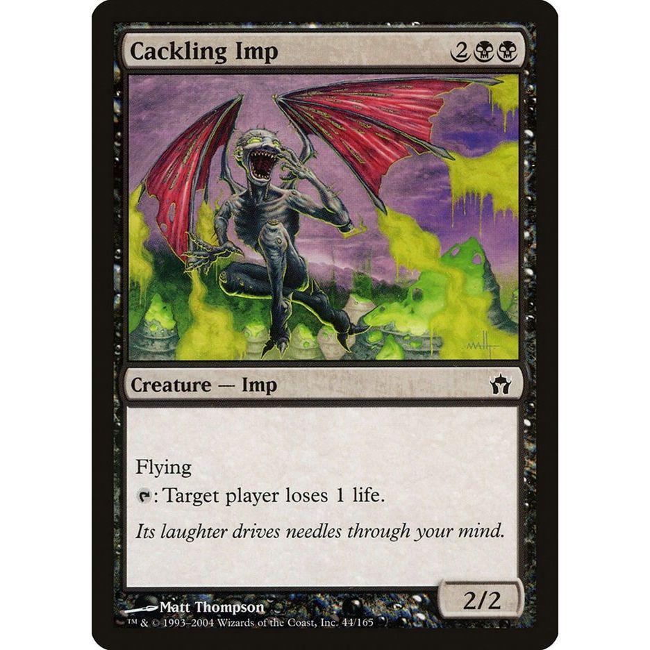 Image for Cackling Imp (44) (5DN) - Magic: The Gathering