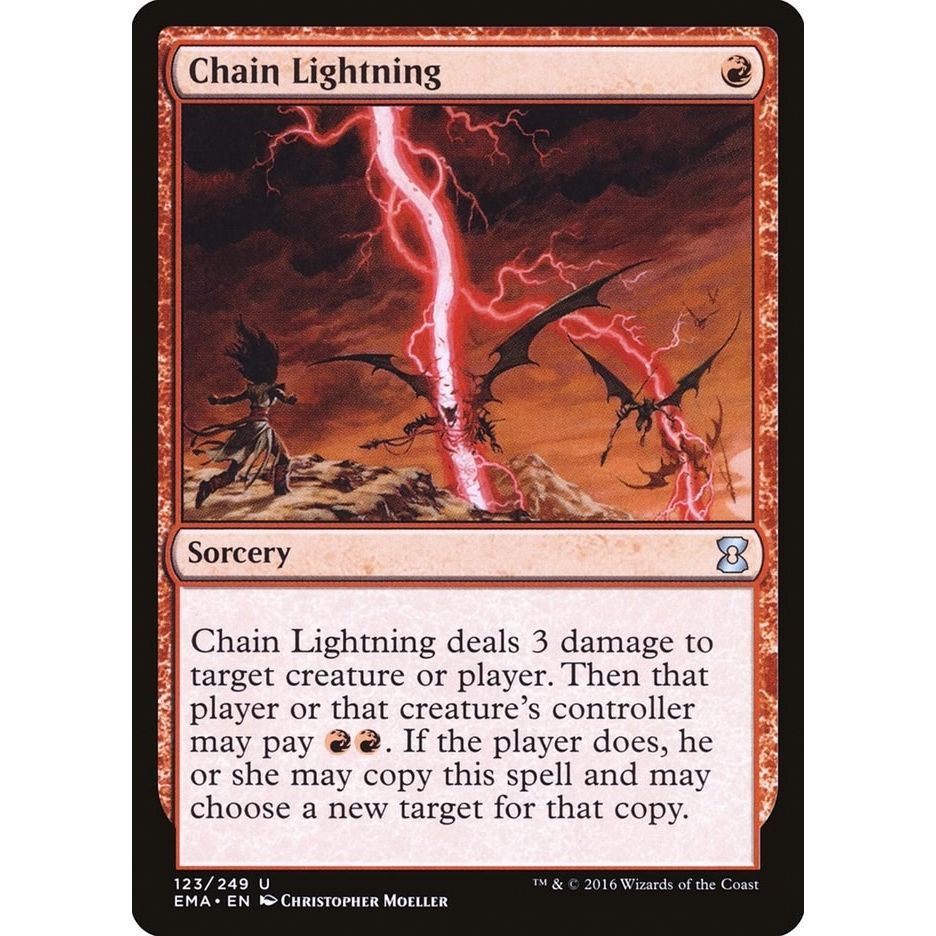 Image for Chain Lightning (123) (EMA) - Magic: The Gathering