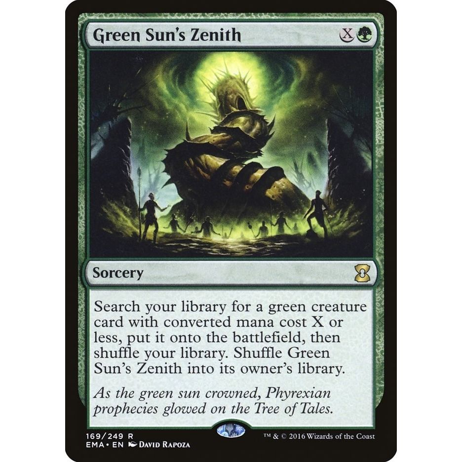 Image for Green Sun's Zenith (169) (EMA) - Magic: The Gathering