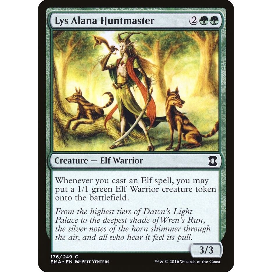 Image for Lys Alana Huntmaster (176) (EMA) - Magic: The Gathering