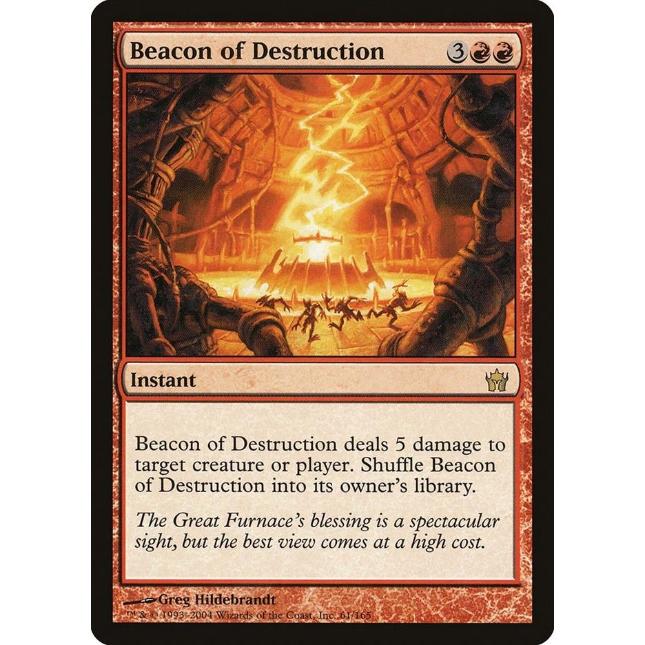 Image for Beacon of Destruction (61) (5DN) - Magic: The Gathering
