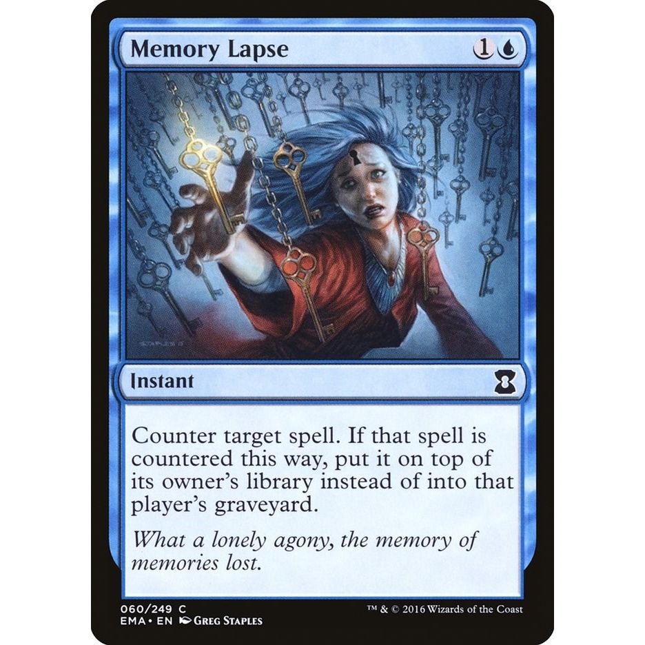 Image for Memory Lapse (60) (EMA) - Magic: The Gathering