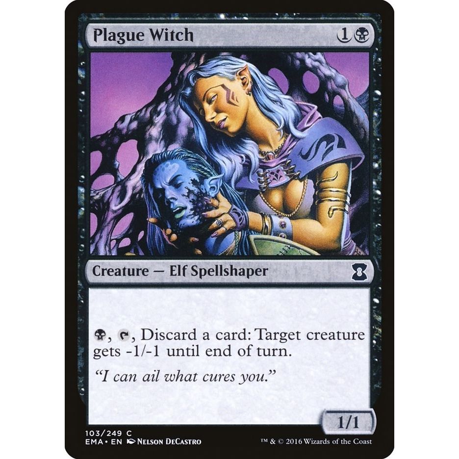 Image for Plague Witch (103) (EMA) - Magic: The Gathering