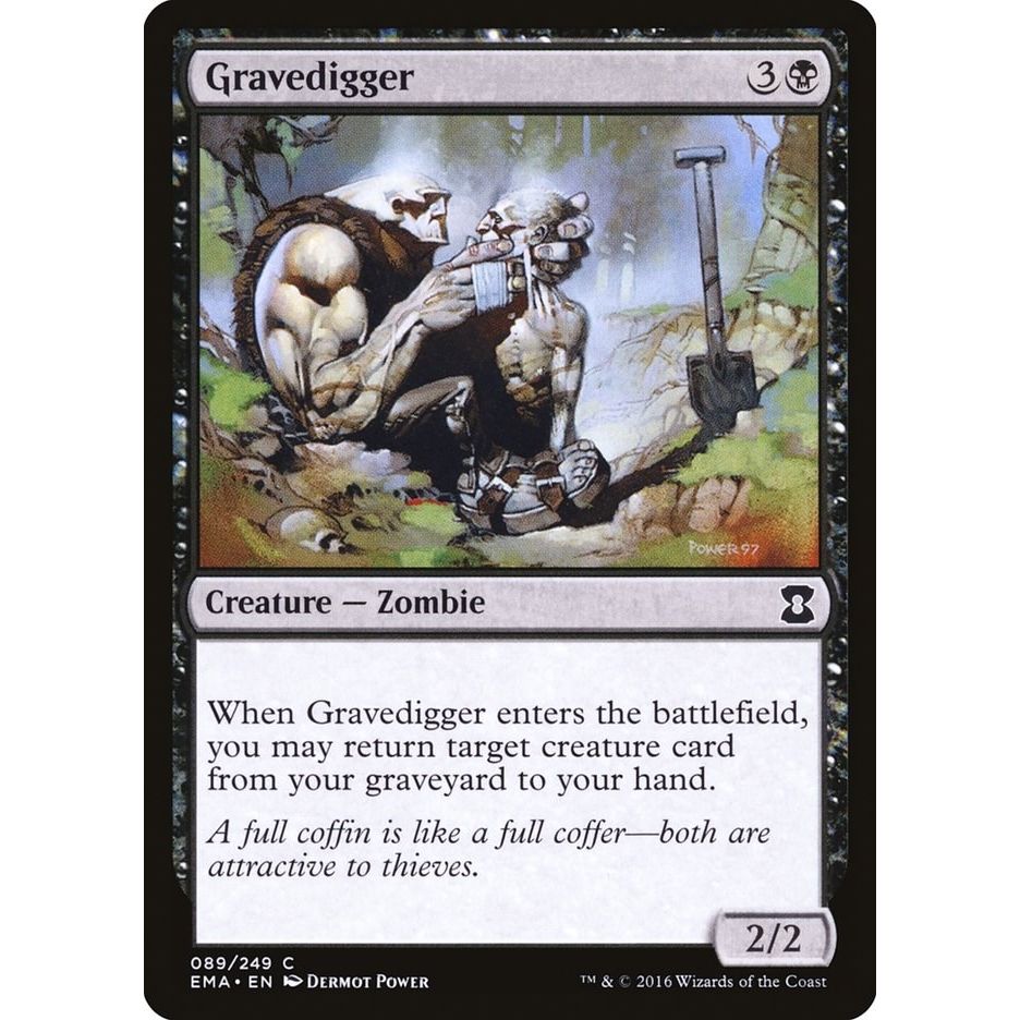 Image for Gravedigger (89) (EMA) - Magic: The Gathering