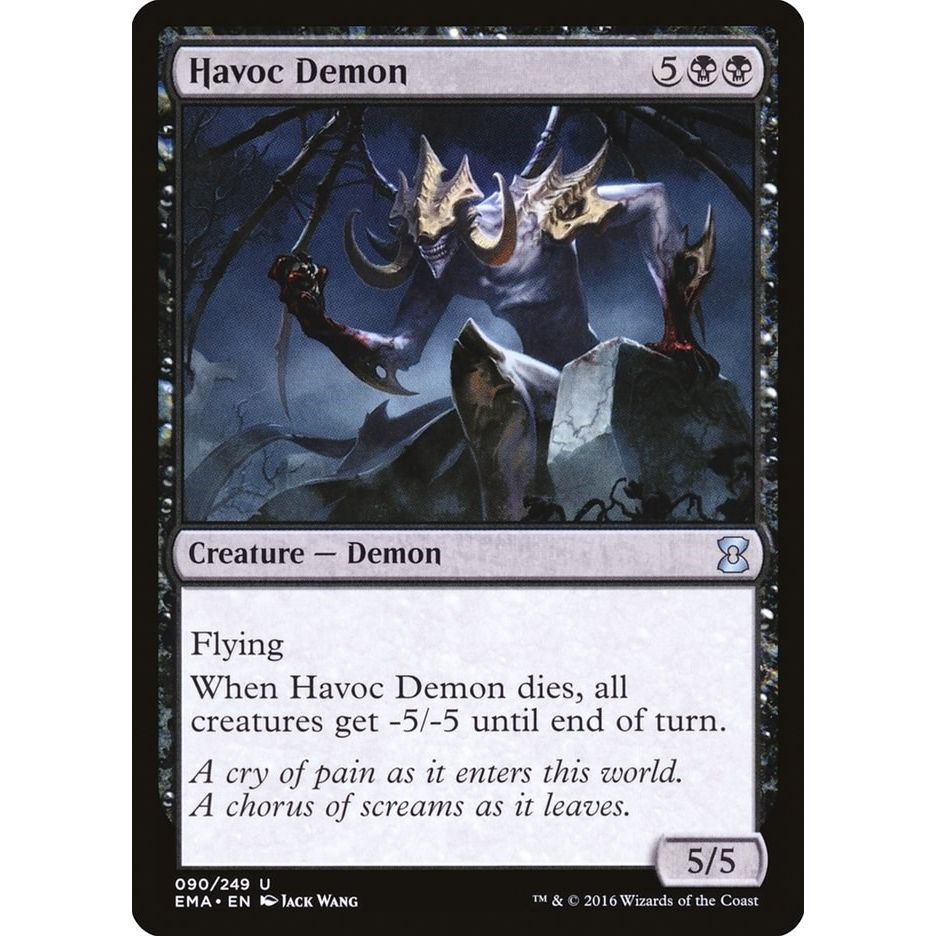 Image for Havoc Demon (90) (EMA) - Magic: The Gathering