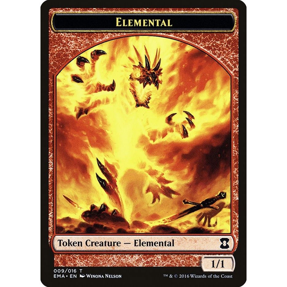 Image for Elemental Token (009) (9) (EMA) - Magic: The Gathering