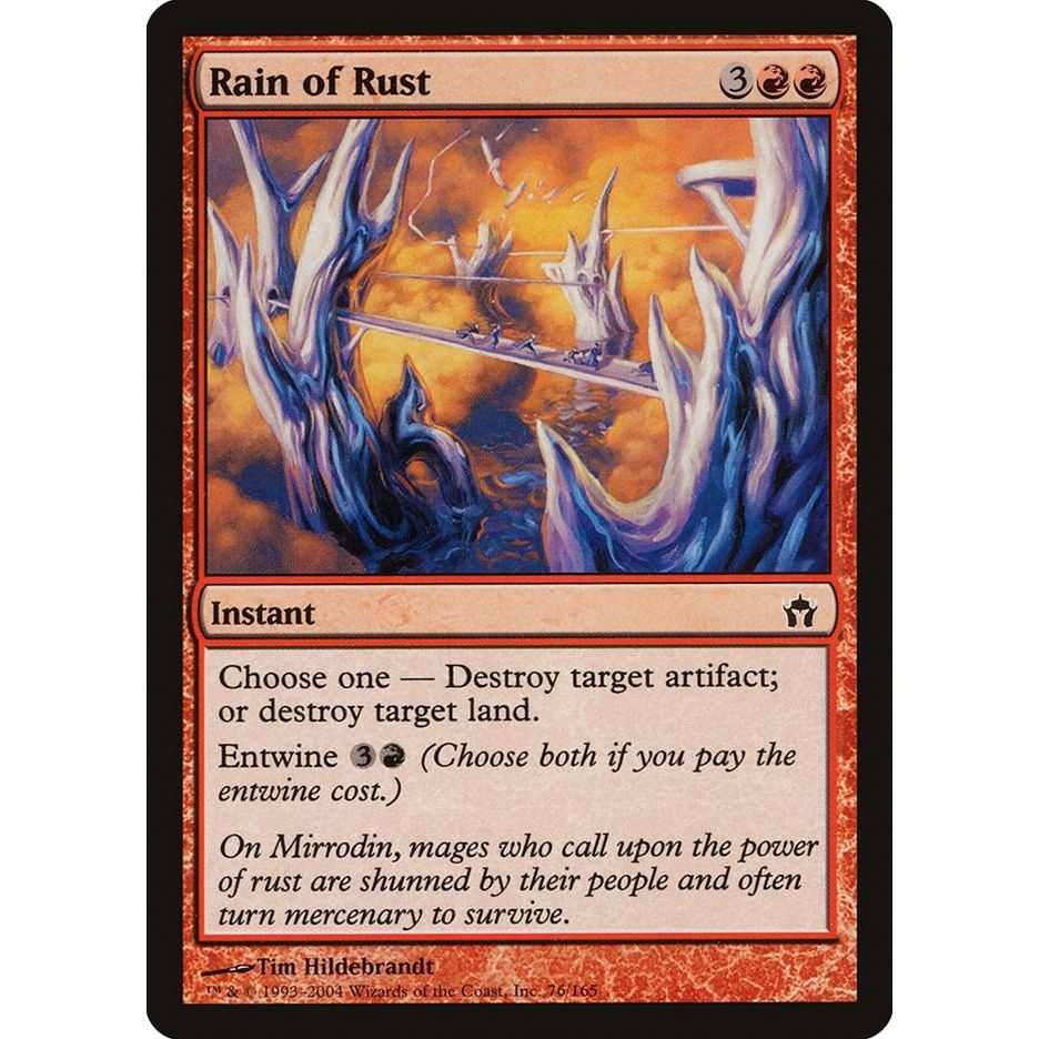 Image for Rain of Rust (76) (5DN) - Magic: The Gathering