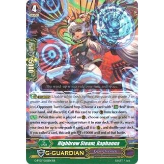 Image for Highbrow Steam, Raphanna (G-BT07/022EN) (G-BT07) - Cardfight Vanguard