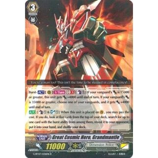 Image for Great Cosmic Hero, Grandmantle (G-BT07/036EN) (G-BT07) - Cardfight Vanguard