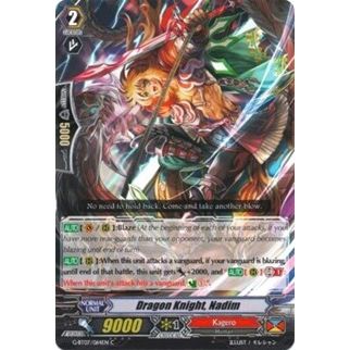 Image for Dragon Knight, Nadim (G-BT07/064EN) (G-BT07) - Cardfight Vanguard