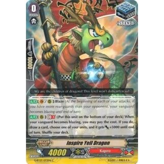 Image for Inspire Yell Dragon (G-BT07/072EN) (G-BT07) - Cardfight Vanguard