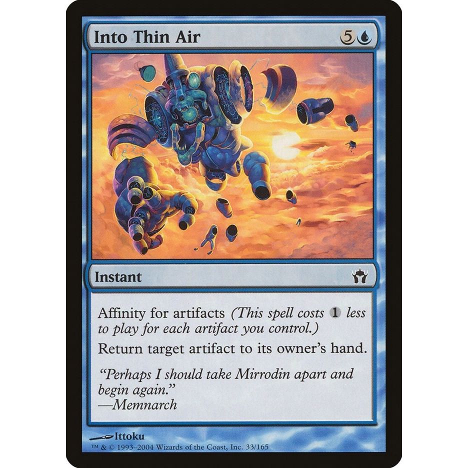 Image for Into Thin Air (33) (5DN) - Magic: The Gathering