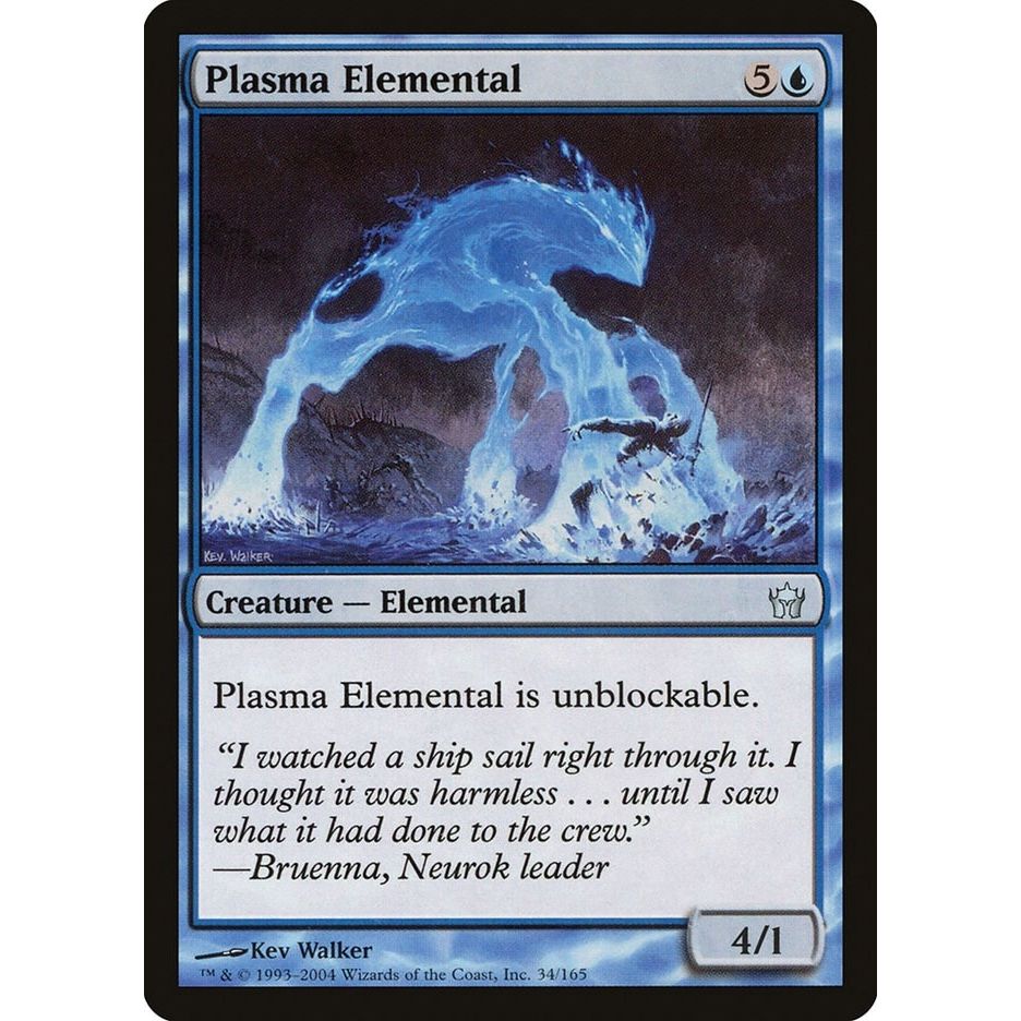 Image for Plasma Elemental (34) (5DN) - Magic: The Gathering