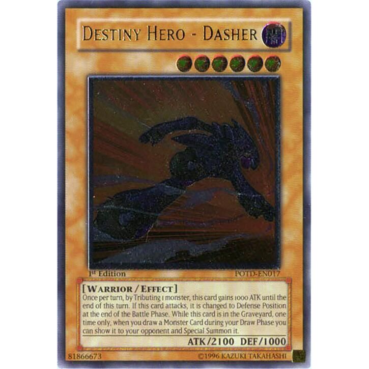 Image for Destiny Hero - Dasher (UTR) (POTD-EN017) - YuGiOh