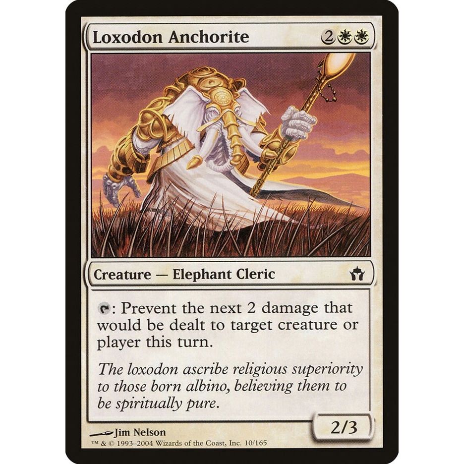 Image for Loxodon Anchorite (10) (5DN) - Magic: The Gathering