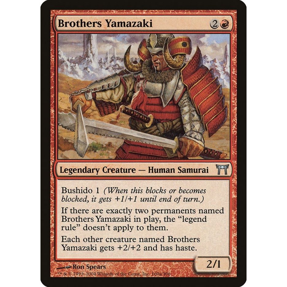 Image for Brothers Yamazaki (160a Sword) (160a) (CHK) - Magic: The Gathering