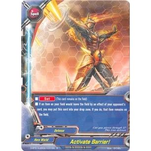 Image for Activate Barrier! (D-BT01A-EB02/0031EN) (D-BT01A) - Future Card BuddyFight