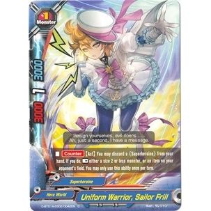 Image for Uniform Warrior, Sailor Frill (D-BT01A-EB02/0042EN) (D-BT01A) - Future Card BuddyFight