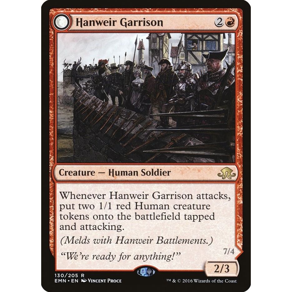 Image for Hanweir Garrison (130) (EMN) - Magic: The Gathering